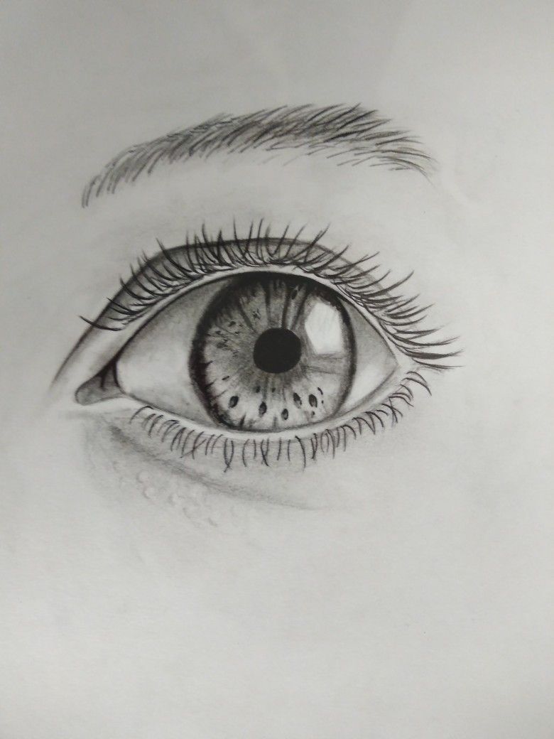 Dessin Œil réaliste | Dessiner yeux realiste, Yeux dessin, Oeil réaliste