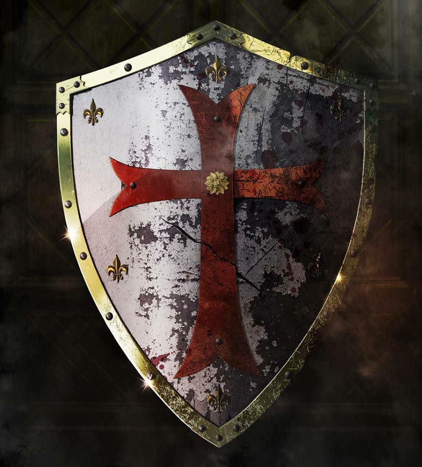 Middle ages crusades knights templar shield png free download – Artofit