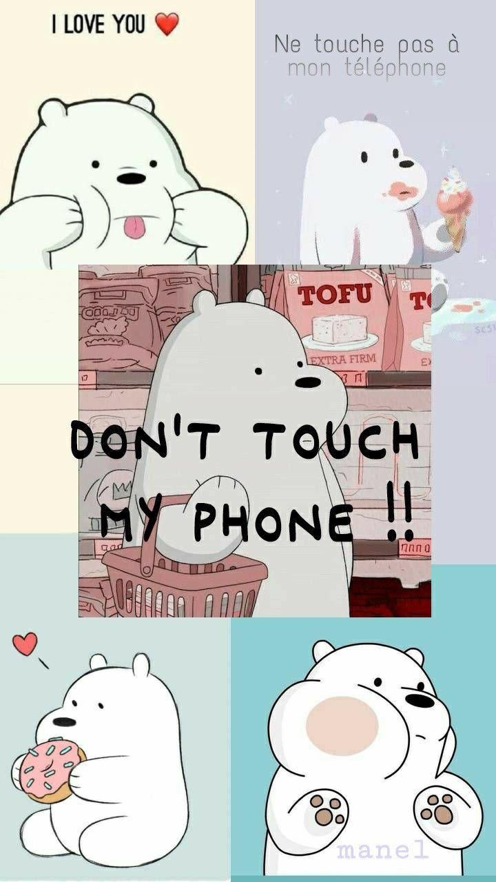 We bare bears ♡ in 2022 | Dont touch my phone wallpapers, Dont touch my ...