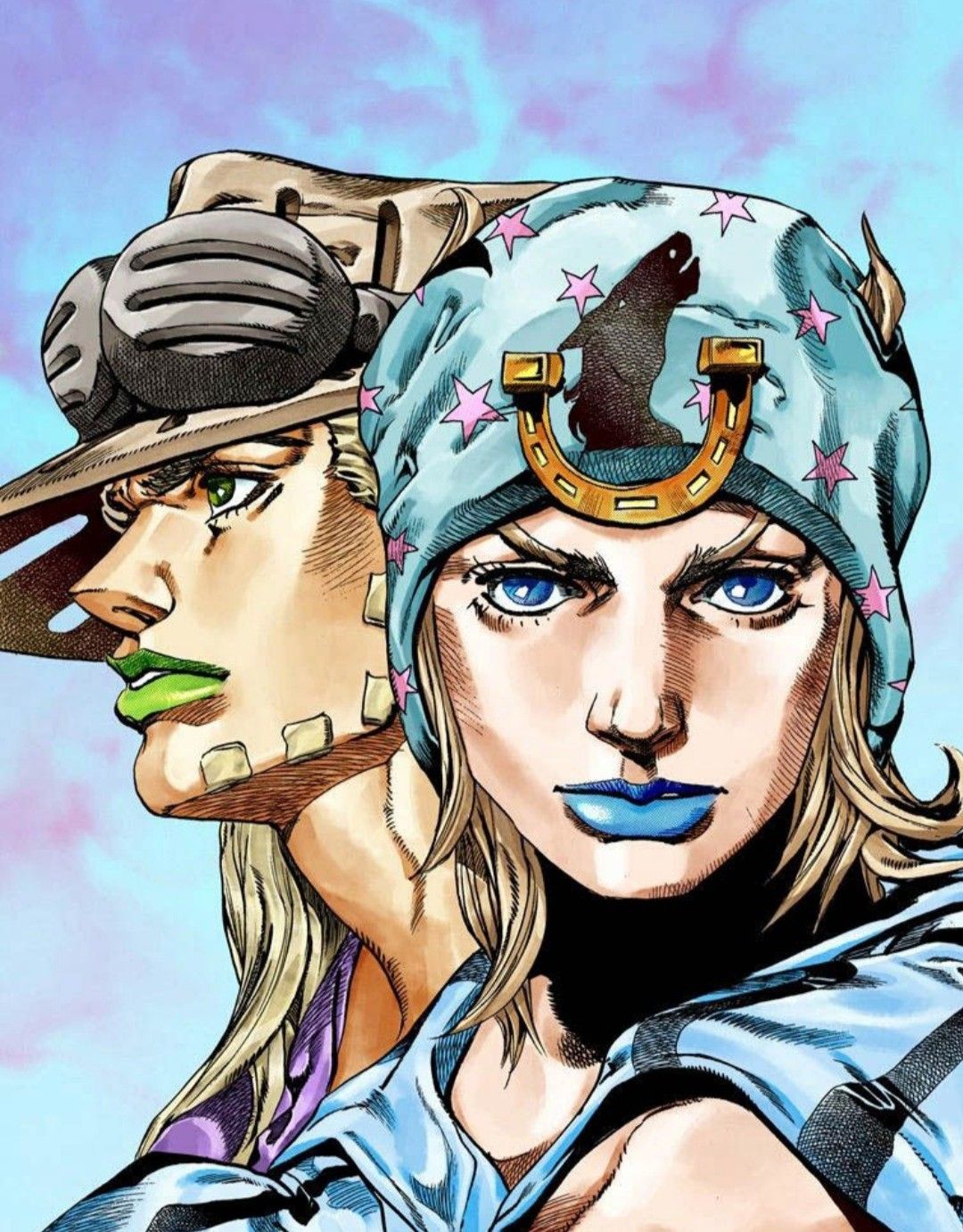 Jjba JoJo steel ball run manga gyro zepelli Johnny Joestar | Arte de ...