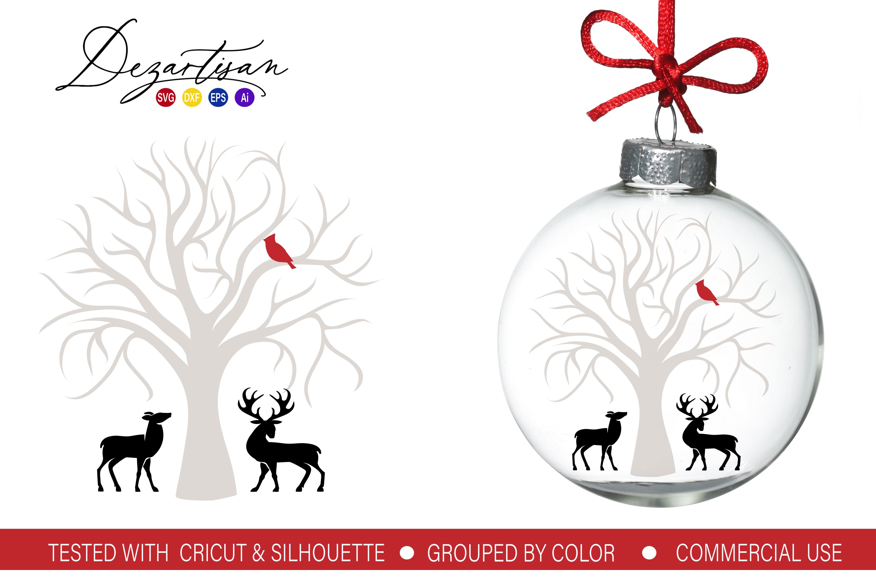 Svg Files Floating Ornament Template Svg Free