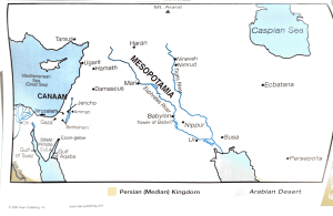 Map of places mentioned in the book of Jonah. Click through for a study ...