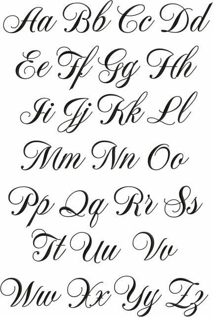 Harfler Alphabet A, Style Alphabet, Fonte Alphabet, Fancy Fonts ...