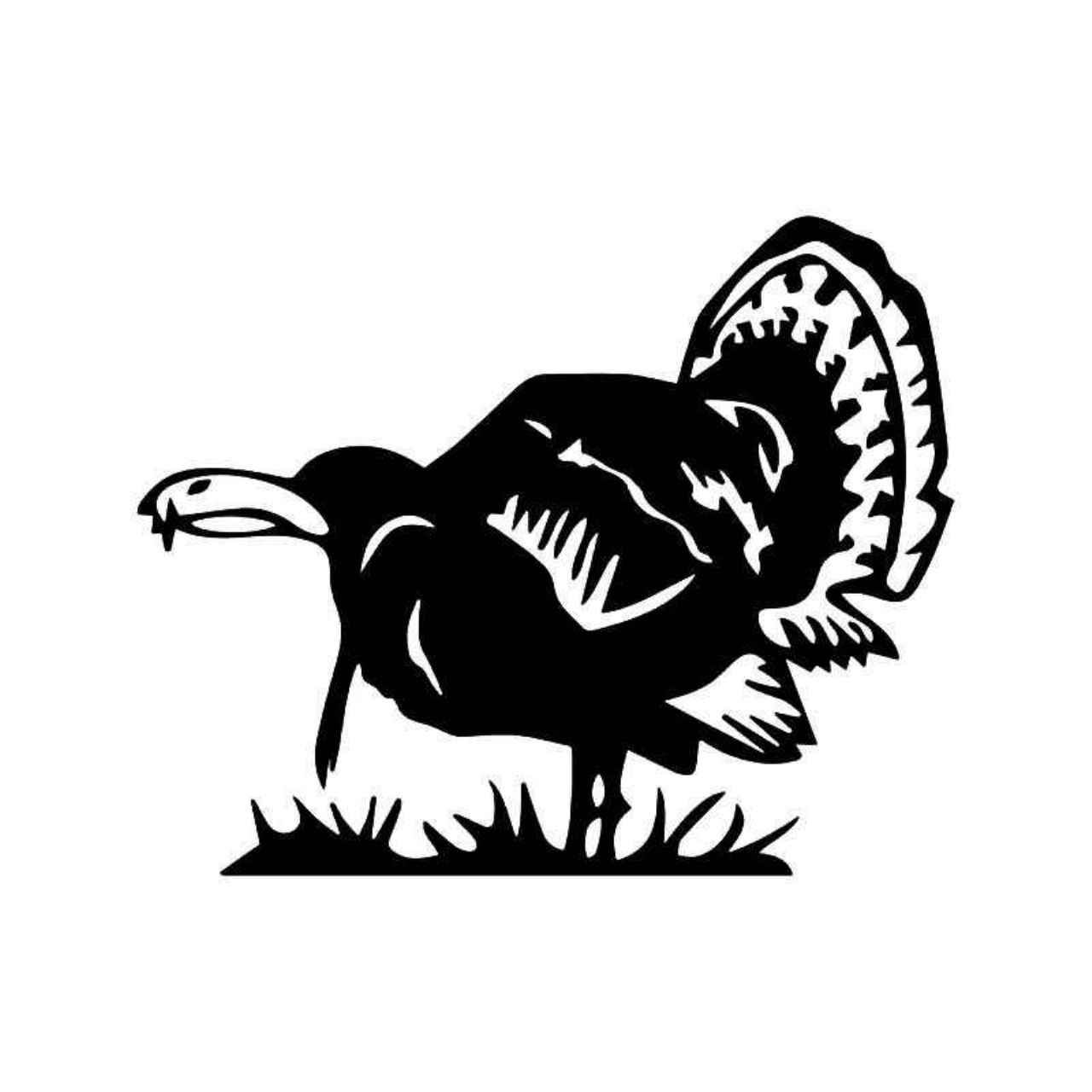 Turkey Hunting Vinyl Decal Sticker (With images) | Vinyl decal stickers ...