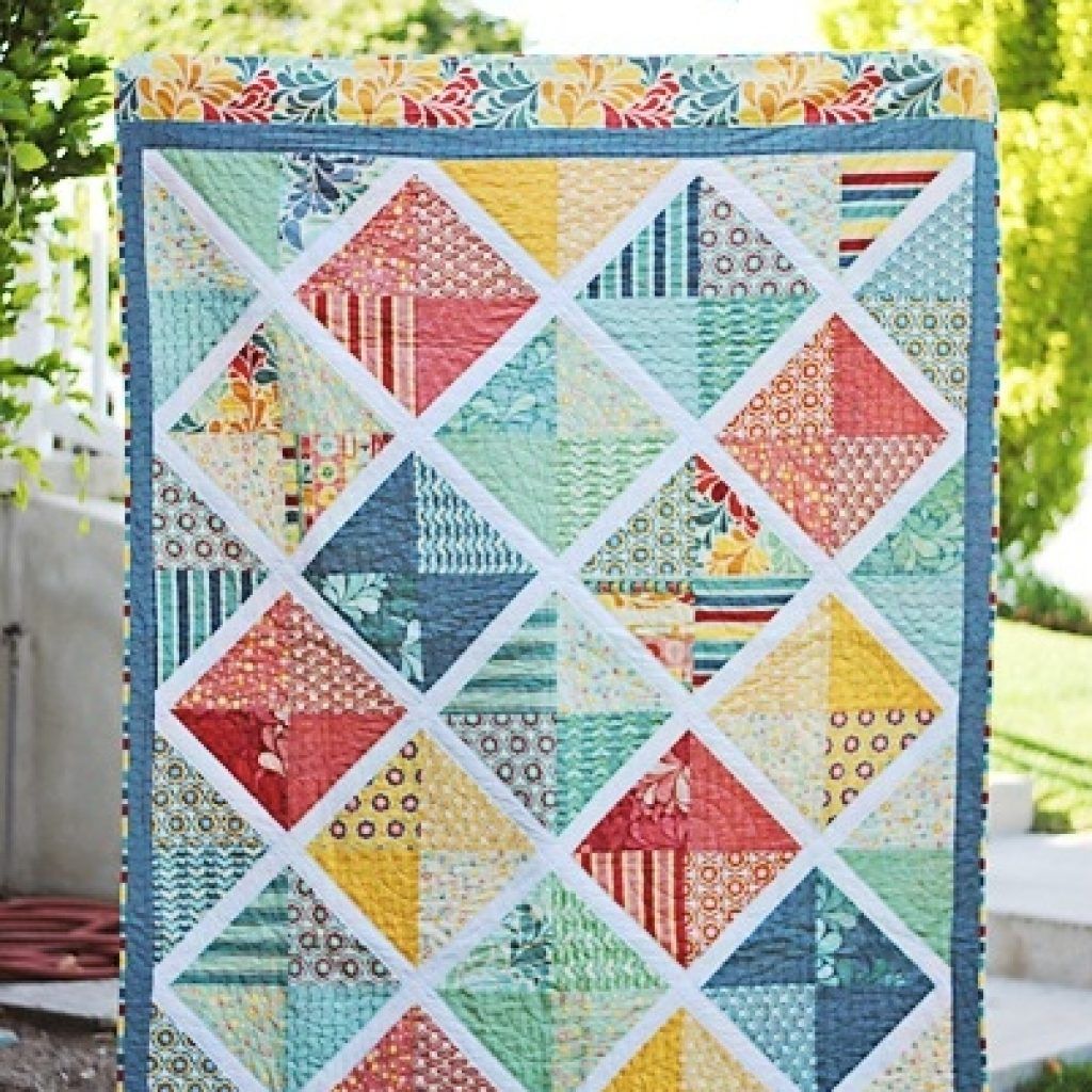 Free Quilt Patterns Using 10 Inch Layer Cakes How To Make A Quilt With 