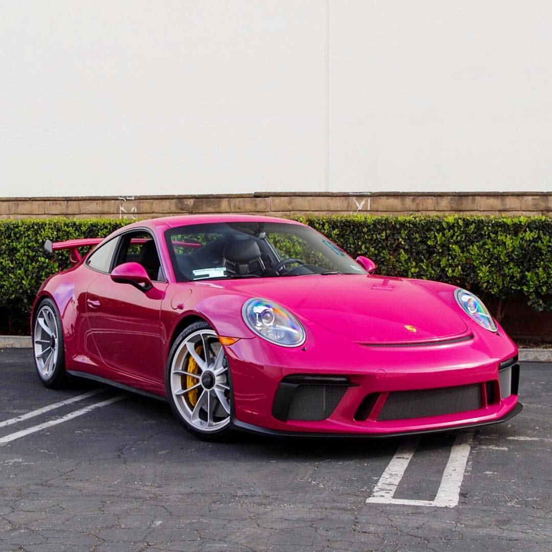 Winning at colors! #PTS Rubystone Red #991.2 #GT3 showing its face in ...