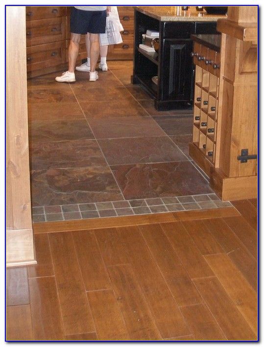 Tile To Hardwood Transition Ideas Tiles Home Design Ideas 