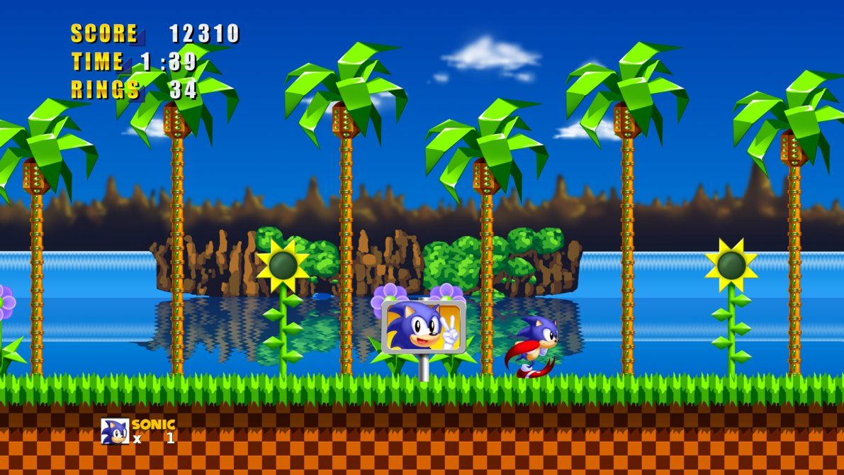 Green Hill Zone Sprites из архива, топ качественных 4K фото за неделю