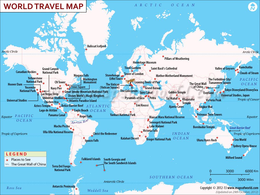 #World #Travel #Map http://travel.mapsofworld.com/world-travel-map ...