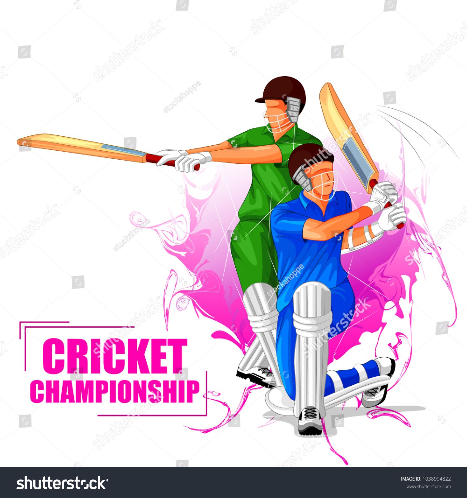 Vector Illustration Sports Background Match Cricket Stock Vector (Royalty  Free) 1038994822 | Shutterstock | Sports graphics, Kids sports, Sports