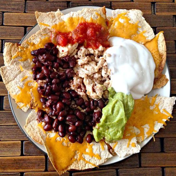 IIFYM low carb nachos: | Macro friendly recipes, Iifym recipes, Healthy ...