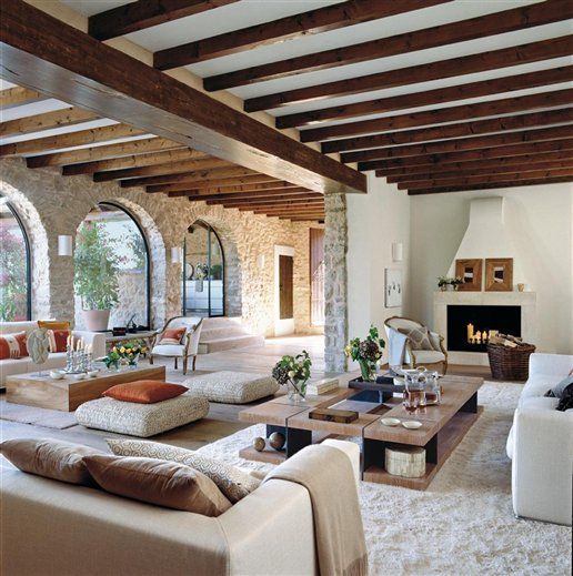 Mexican Hacienda Style Home Design this room is so beautiful love the look of it so nice 