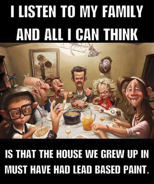 I listen to my family and all I can think is that the house we grew up ...