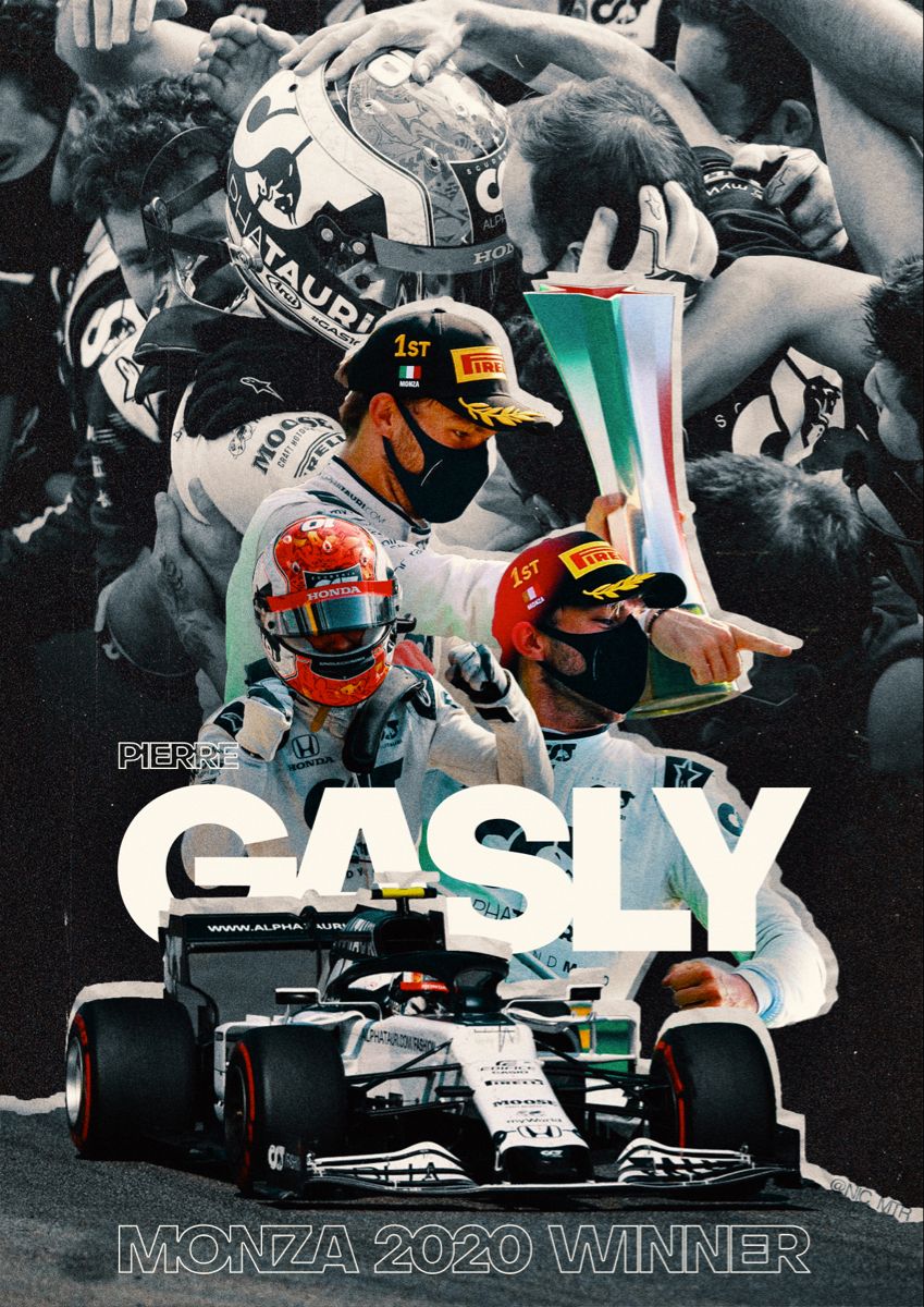 Pierre Gasly F1 2020 Poster | Formule 1 voiture, Formule 1, Formule1