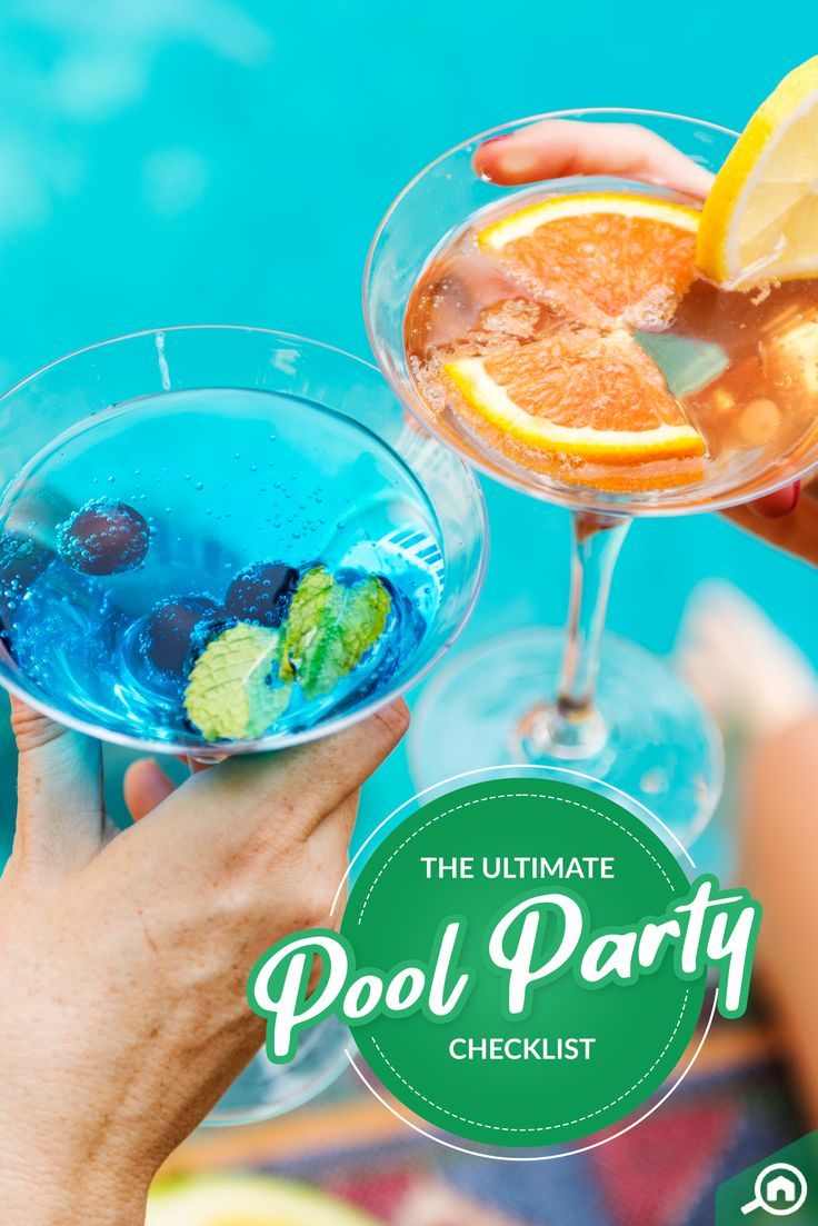 The Ultimate Pool Party Checklist | Pool party, Party, Party checklist