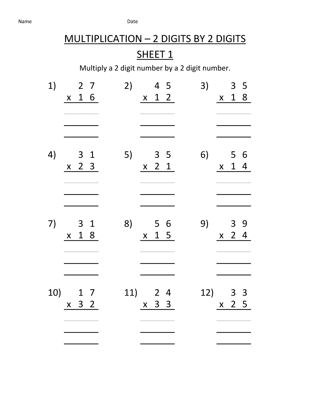 Practice Math For 4Th Graders