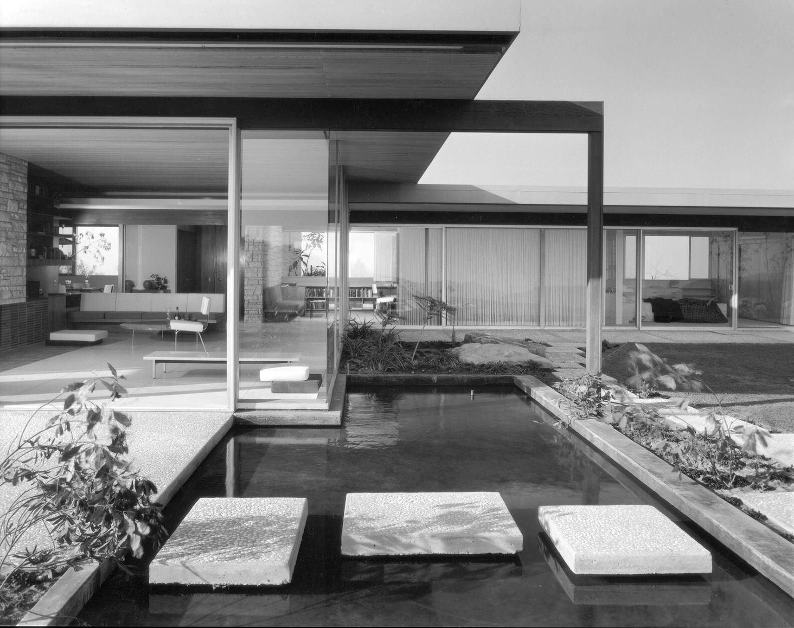 Richard Neutra's Singleton House, L.A. 1958 | Post modern architecture ...