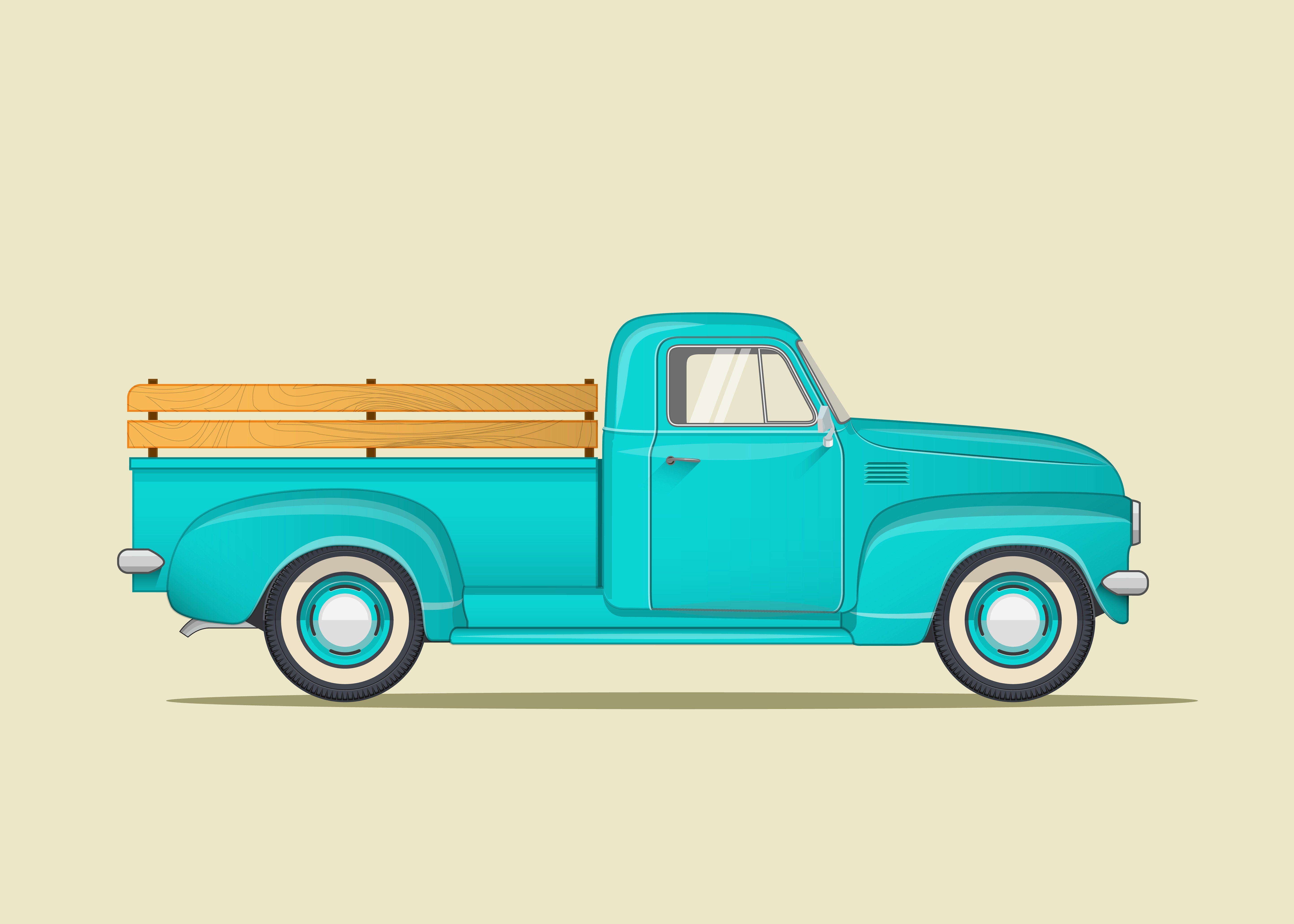 Classic American Pickup Truck | Caminhões clássicos, Picapes antigas ...