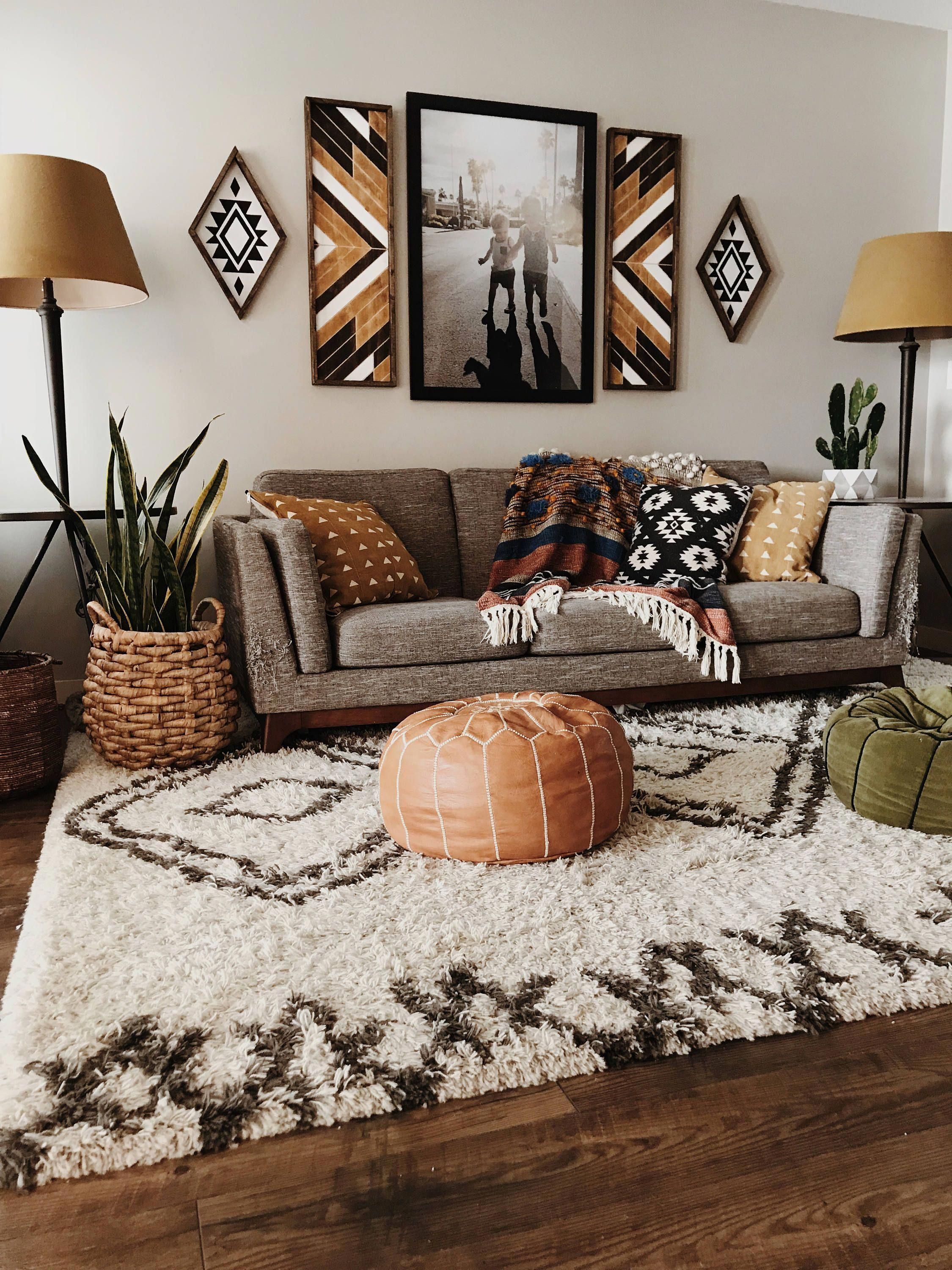 boho decorations ideas for living room Boho room chic living decor ...