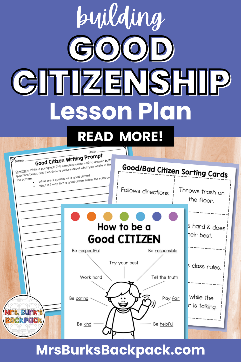 Building Good Citizenship with this Social Studies Lesson Plan for ...