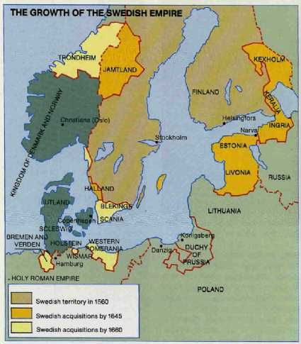 Swedish Empire | World history map, Historical geography, European history