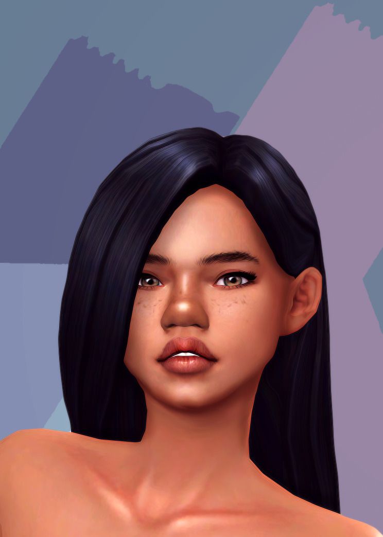 Butterscotch Sims | Sims hair, Sims 4 characters, The sims 4 skin