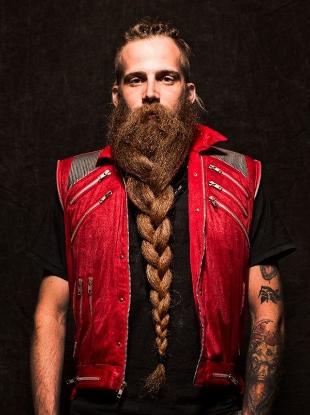 FLASH & FOOTLE | Braided beard, Long beards, Beard no mustache