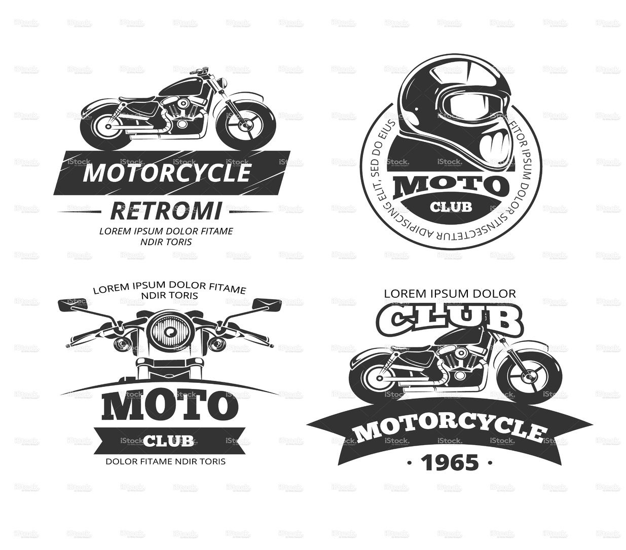 6+ Beautiful Motorcycle Club Logo Design – Repli Counts Template ...