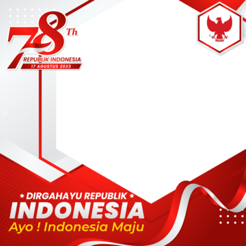 Happy Republic Of Indonesia 78 Years Of Independence 17 August 2023 ...