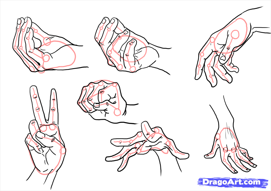 25 Idea How To Draw A Hand Sketch Step By Step For Beginner - Sketch ...