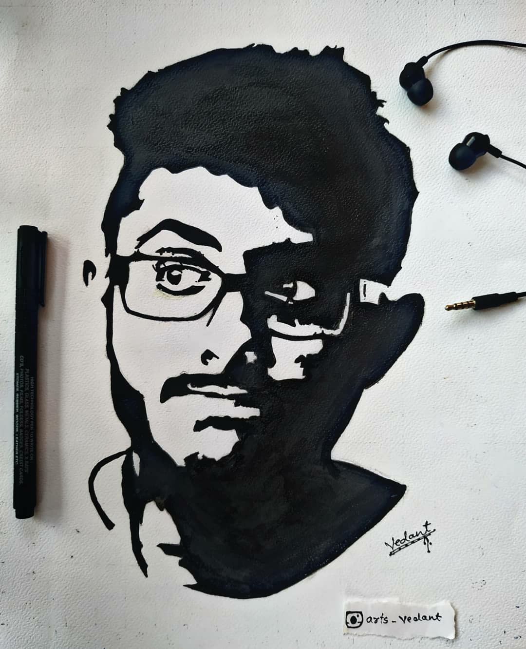 Virat kohli stencil art status sachinlatti – Artofit