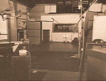 Interior of Owen Bradley's Quonset Hut Studio, Music Row, Nashville, TN