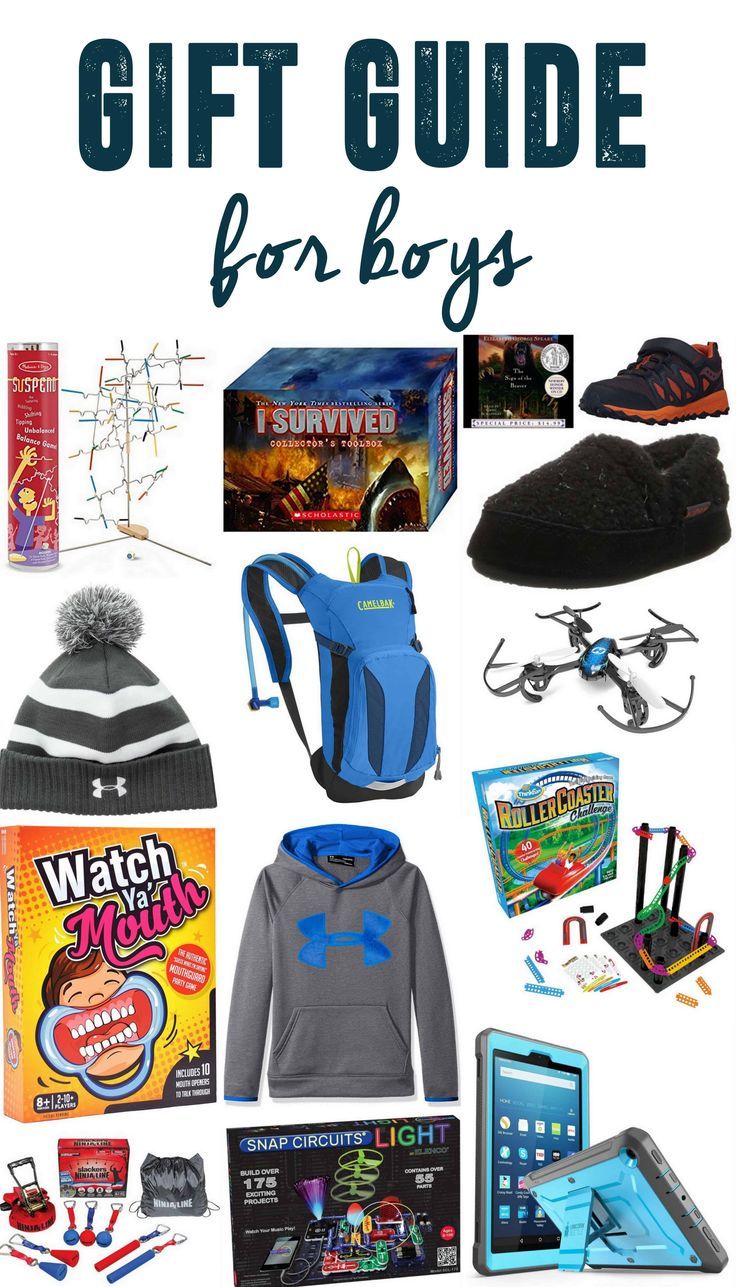 Gift Guide for Boys Ages 7-9 | Christmas gifts for boys, Gifts for boys ...