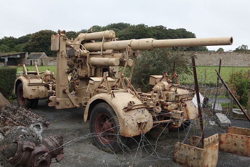 The 88 mm gun (eighty-eight) was a German anti-aircraft and anti-tank ...