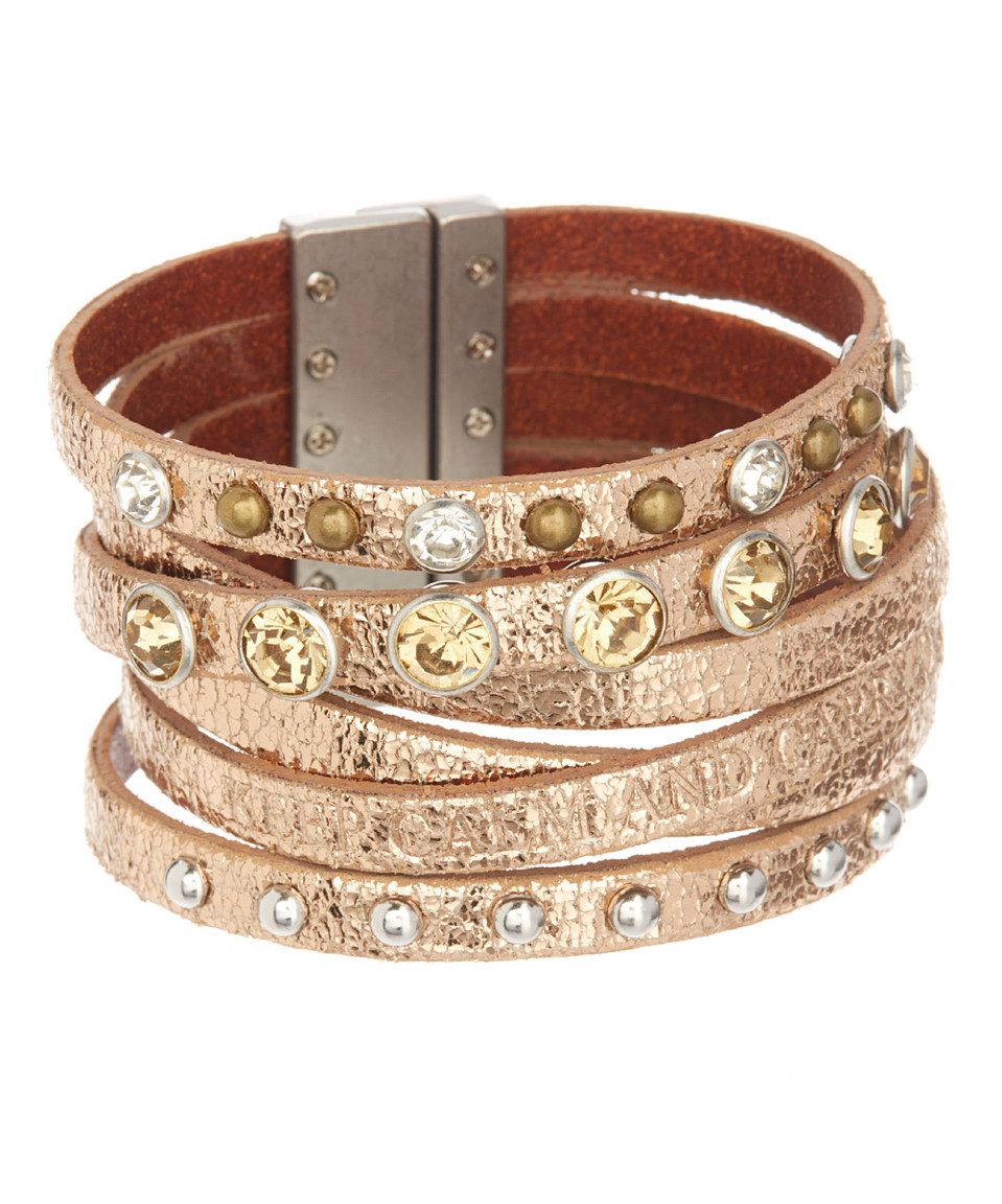 Look what I found on #zulily! Galaxy Belts Gold Leather 'Keep Calm ...