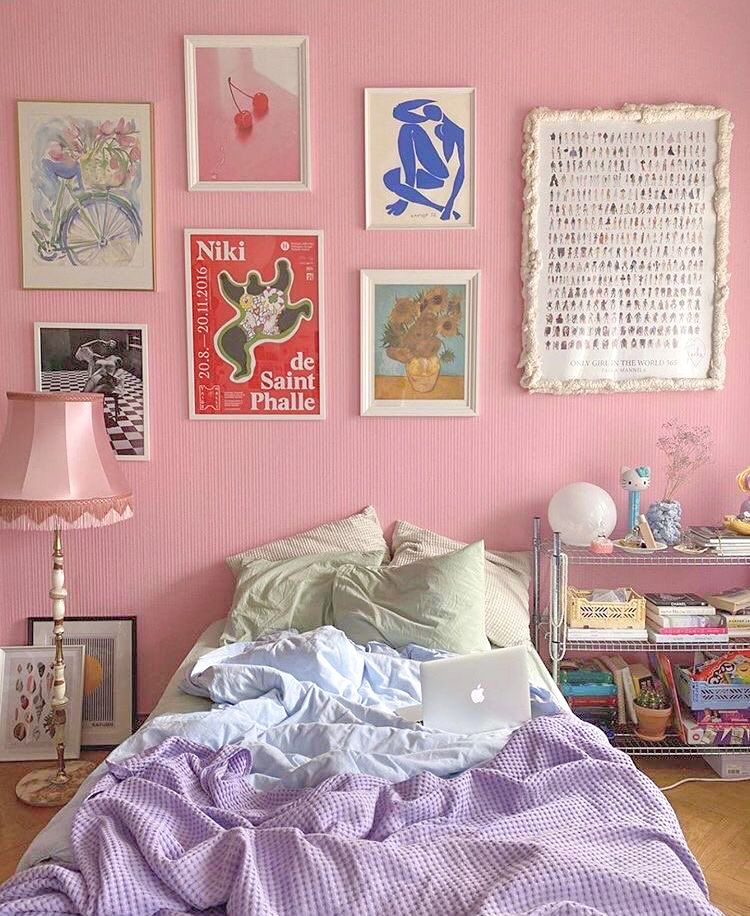 Room Ideas Bedroom, Bedroom Decor, Pink Bedroom, Appartment Decor Ideas ...