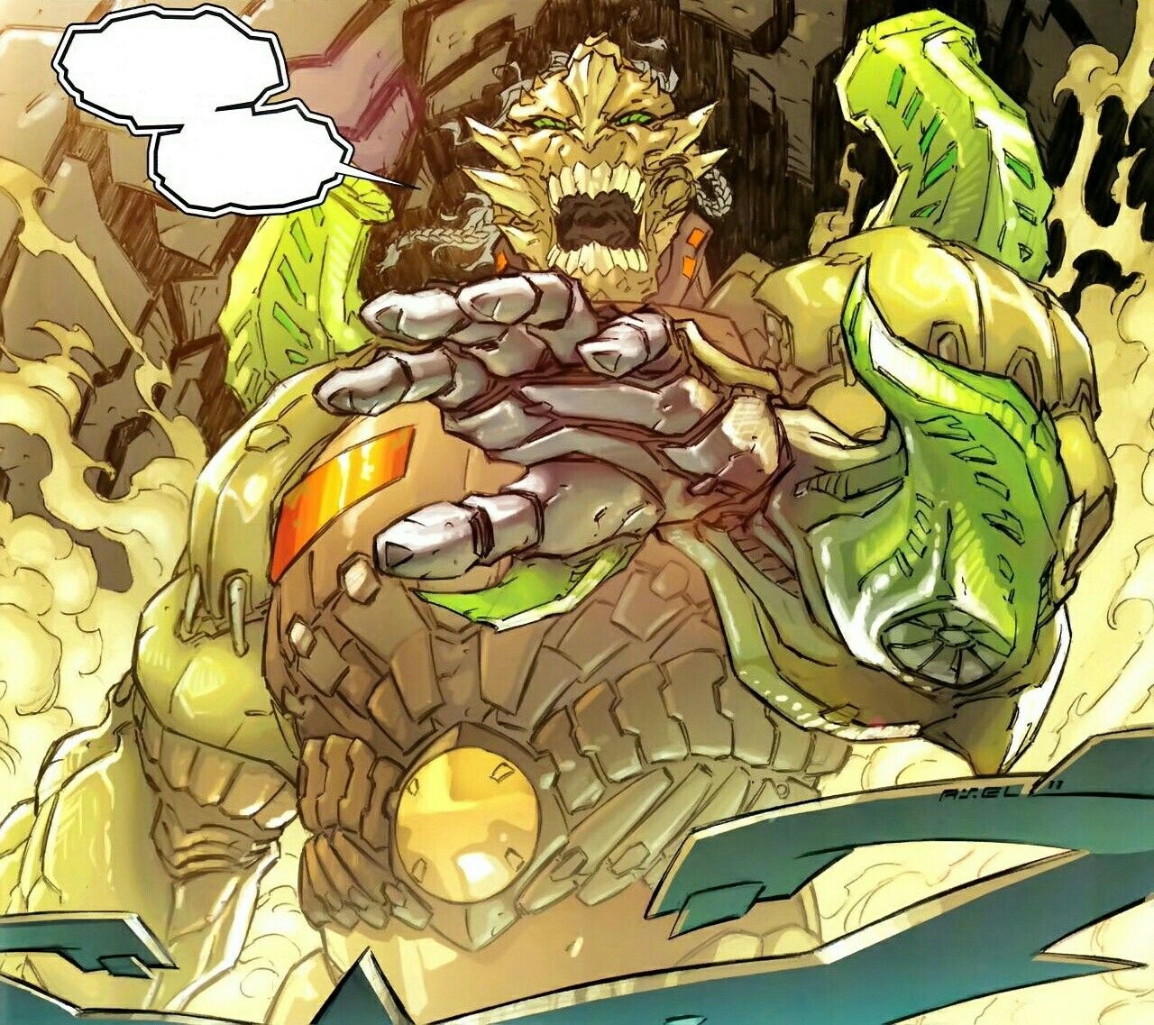 DC Comics Doomslayer - The result of the cloning process of Doomsday ...