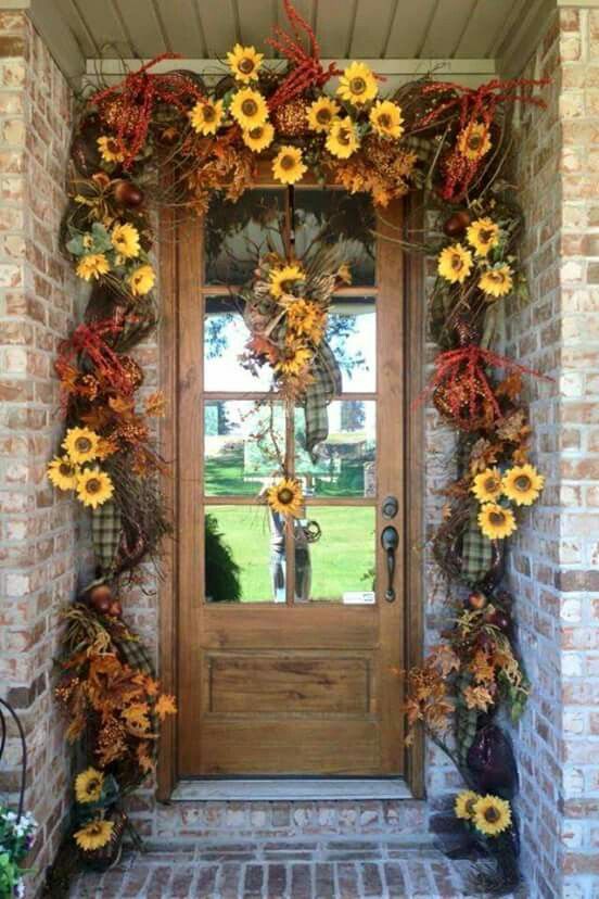 Fall Outdoor Decor, Fall Home Decor, Autumn Home, Fall Front Door Decor ...