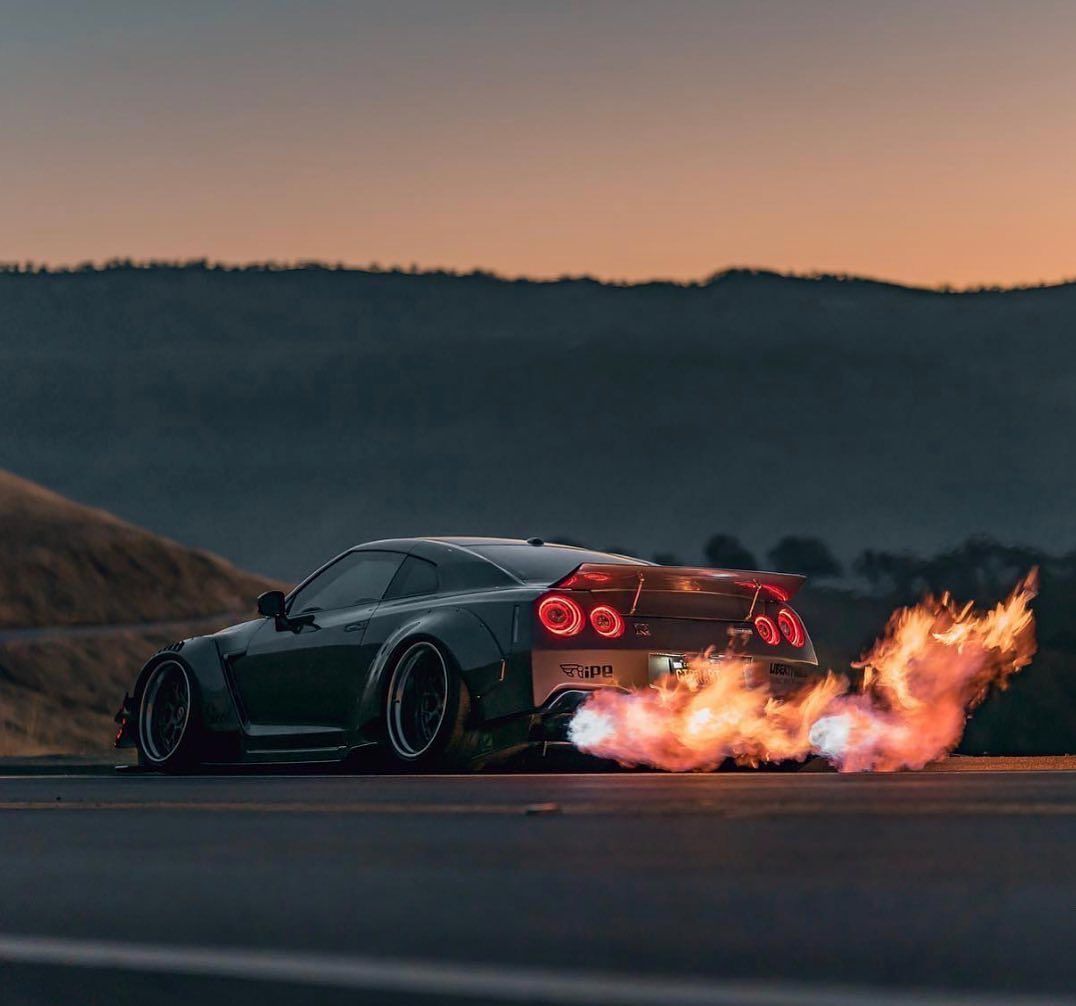 Fire breathing GTR. @pikachupcar Liberty Walk GTR via @aerosunzusa # ...