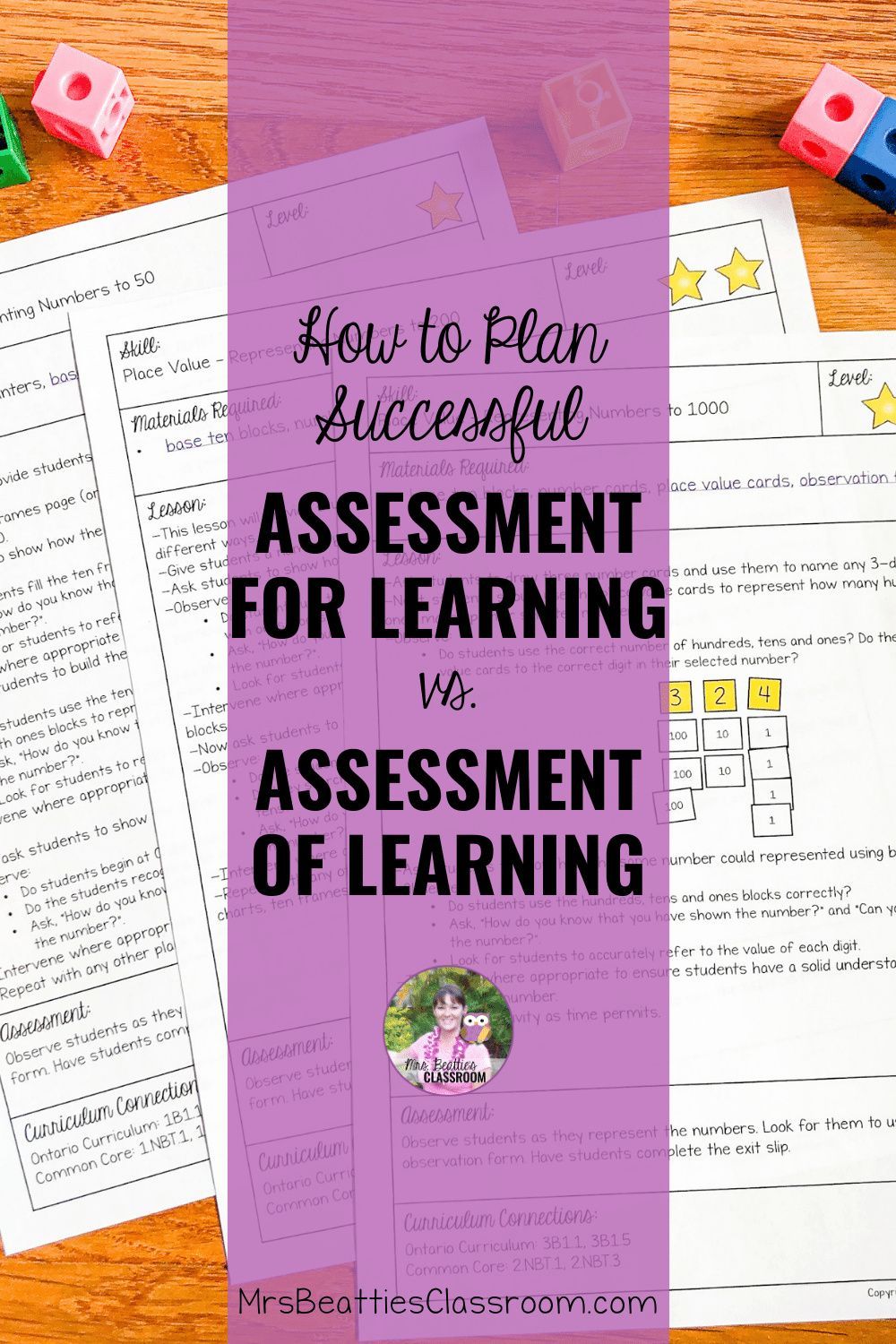 How to plan successful assessment for learning vs assessment of ...