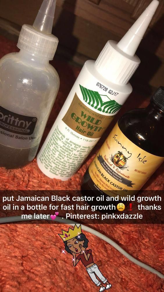 Jamican black castor oil plus Growth oil for fast hair growth 