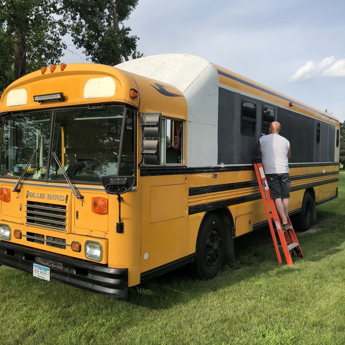 Bluebird School Bus RV Conversion