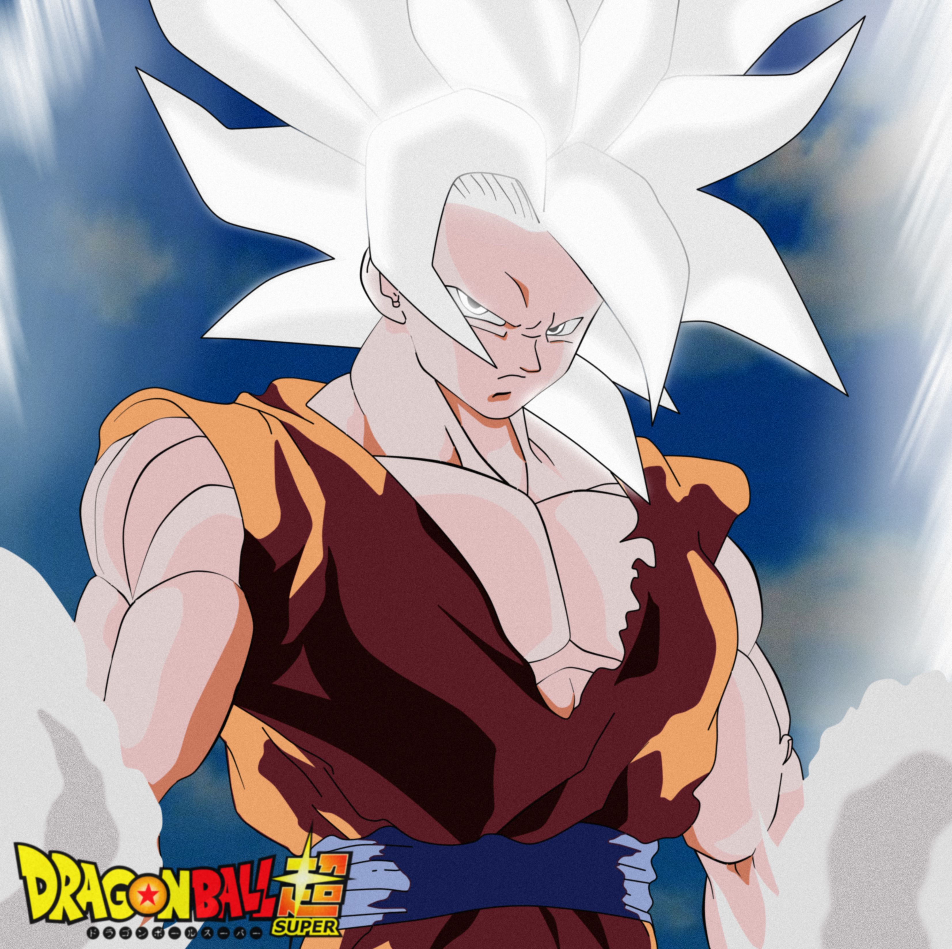 Goku SSW (Super Saiyan White) by Gytisjust | Anime dragon ball super ...