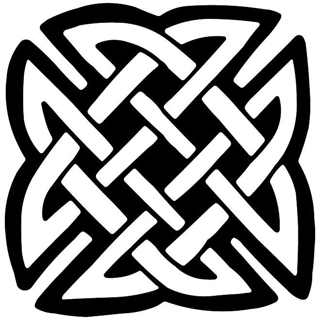 CELTIC KNOT VECTOR DECORATION | Celtic, Celtic knot, Celtic art