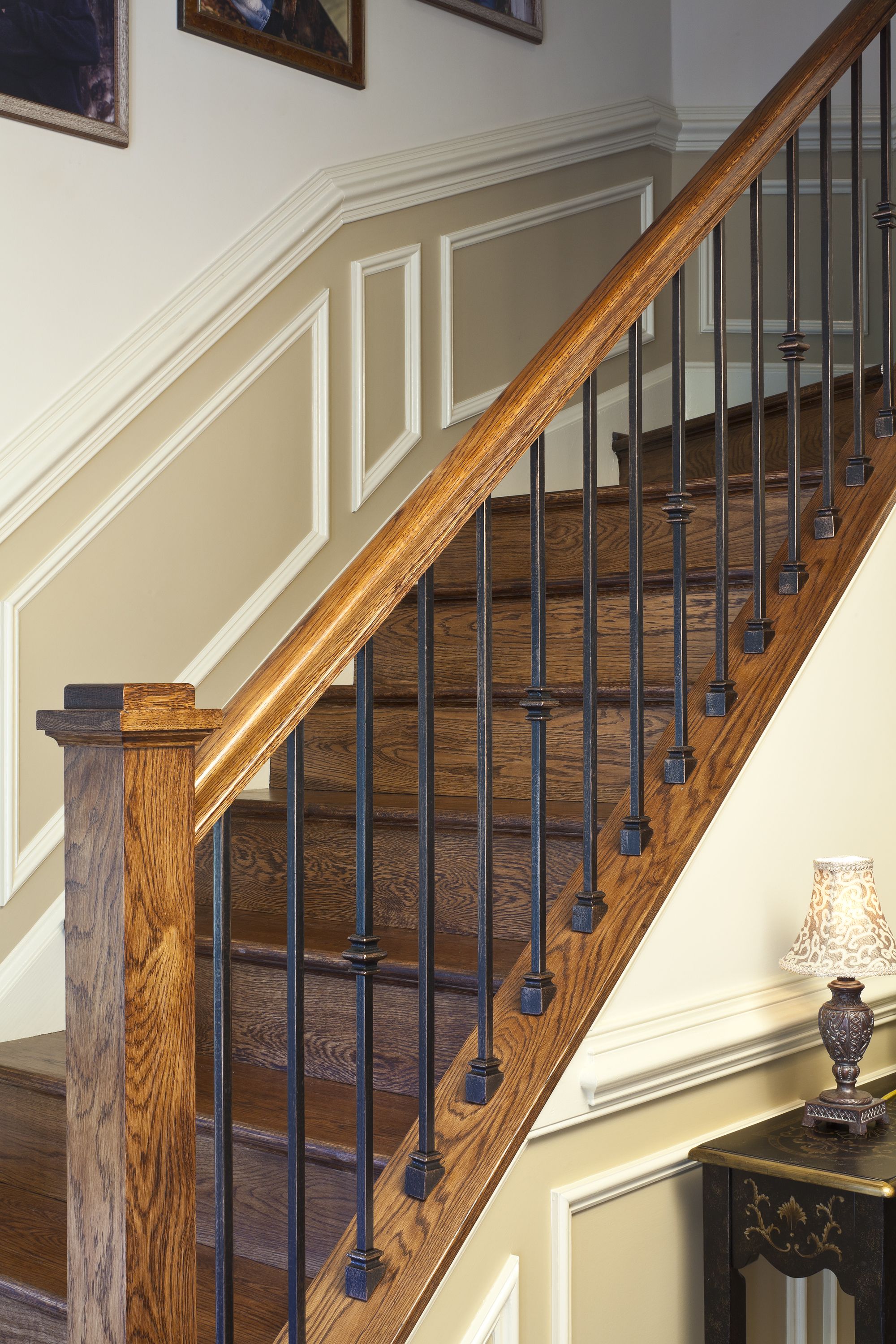 Wrought Iron Staircase Railing