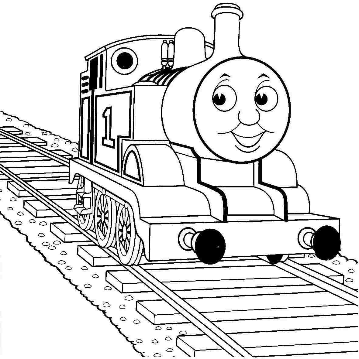 50+ Colouring Page Thomas Tank Engine