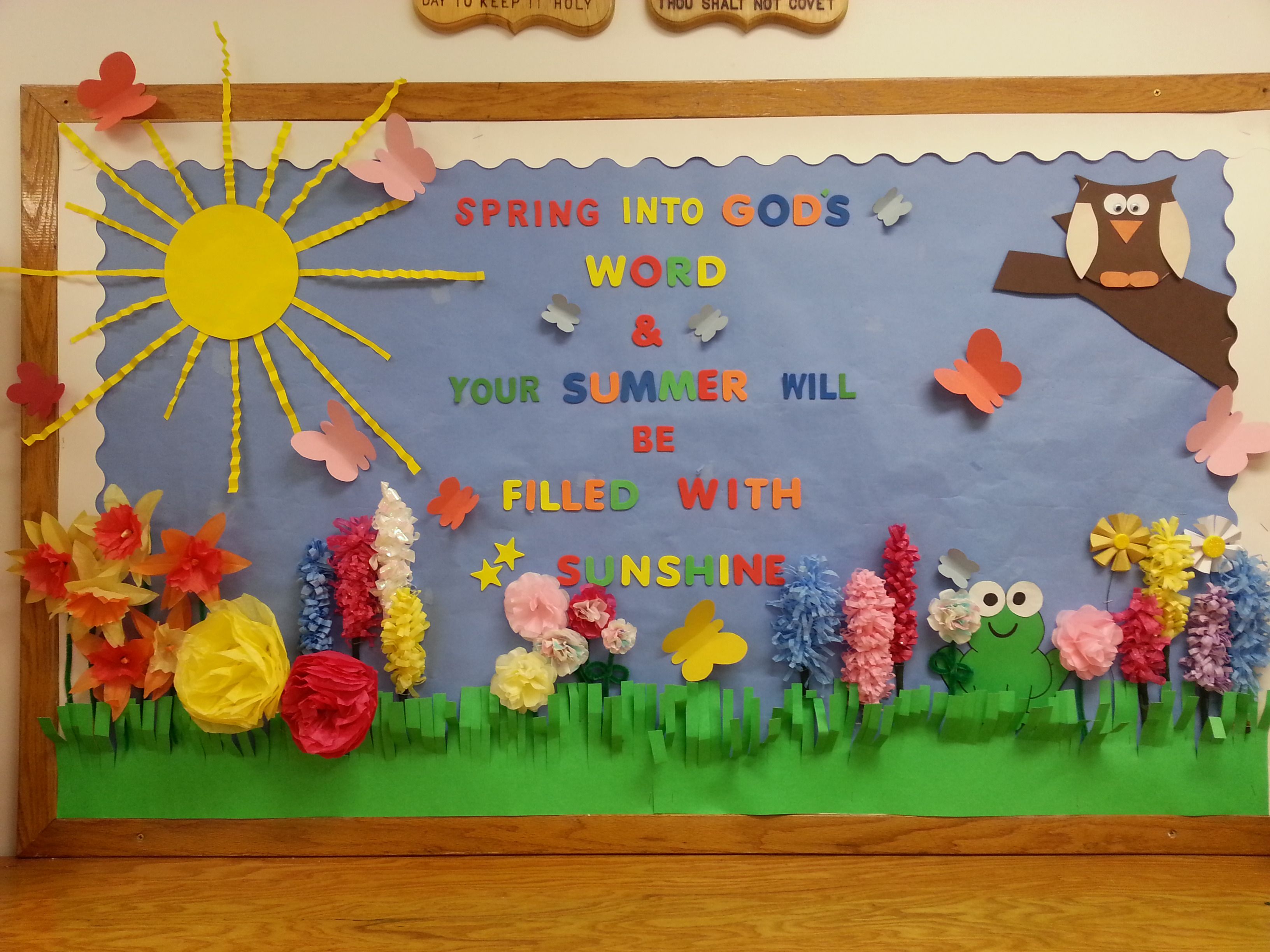 Spring Classroom Bulletin Board Ideas