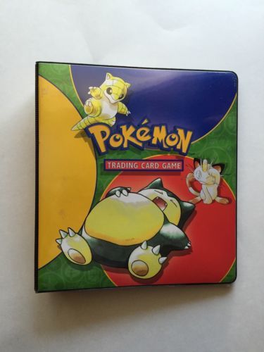 Pokemon Topps TV Animation Edition Cards with Snorlax Binder RARE ...