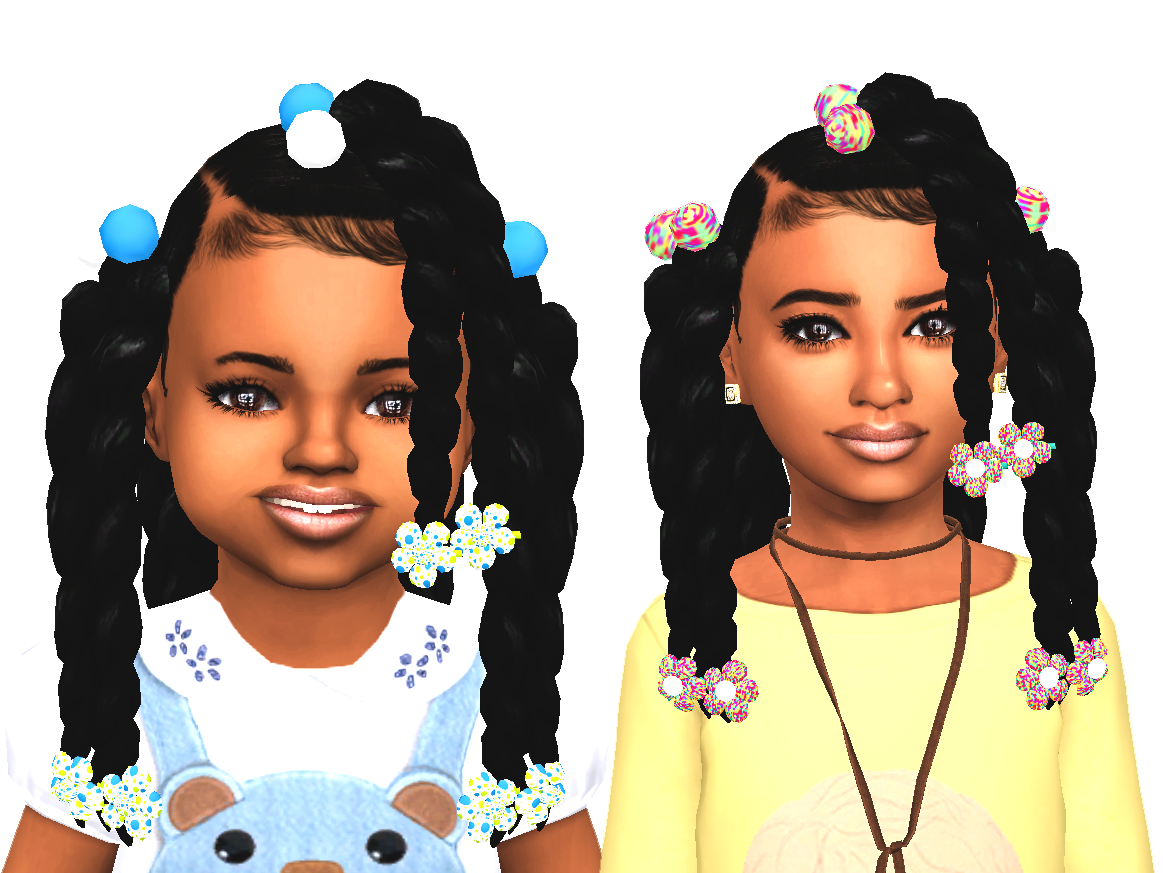 Sims 4 kids hair and clothes cc - pvmaz