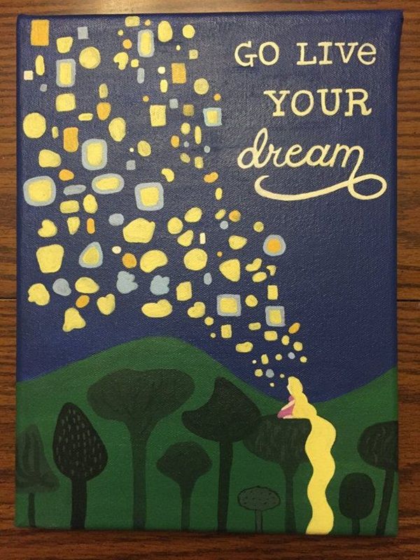 Disney Canvas Paintings, Disney Canvas Art, Simple Canvas Paintings ...